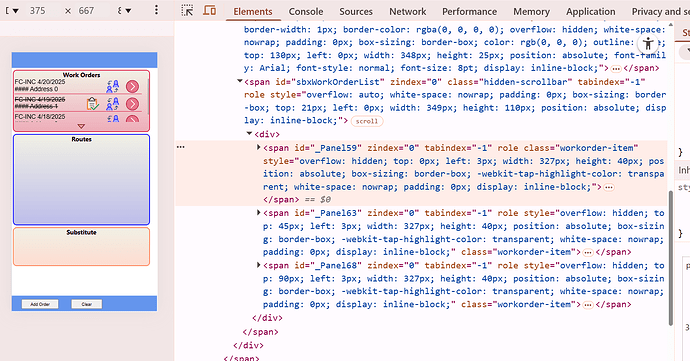 Added Margin on collapse