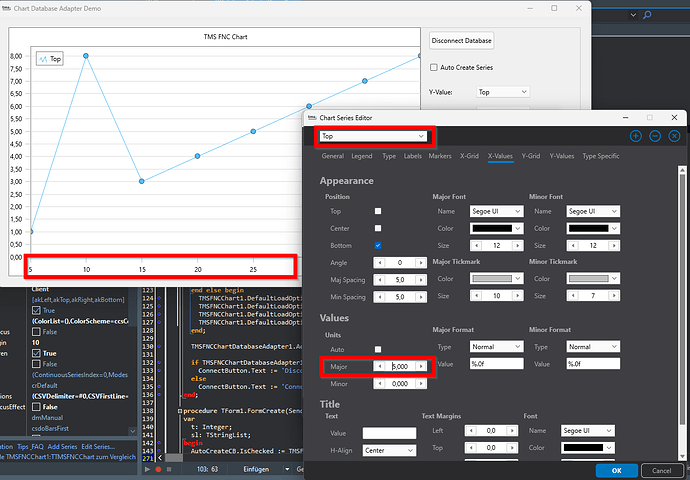 ChartDatabaseAdapterDemo2