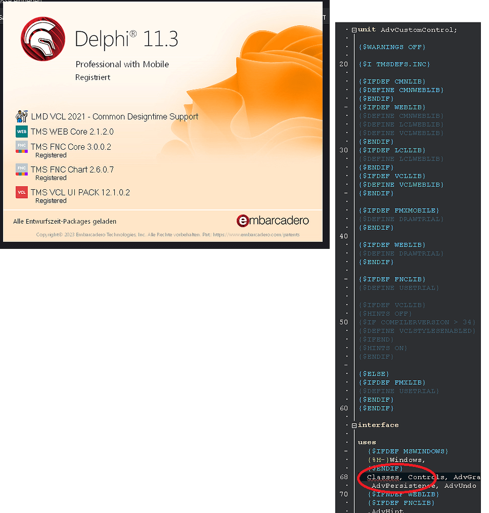 Delphi 11.3 / VCL UI PACK - TMS VCL UI Pack - TMS Support Center