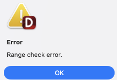 error
