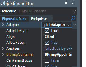 planner with BitmapContainer